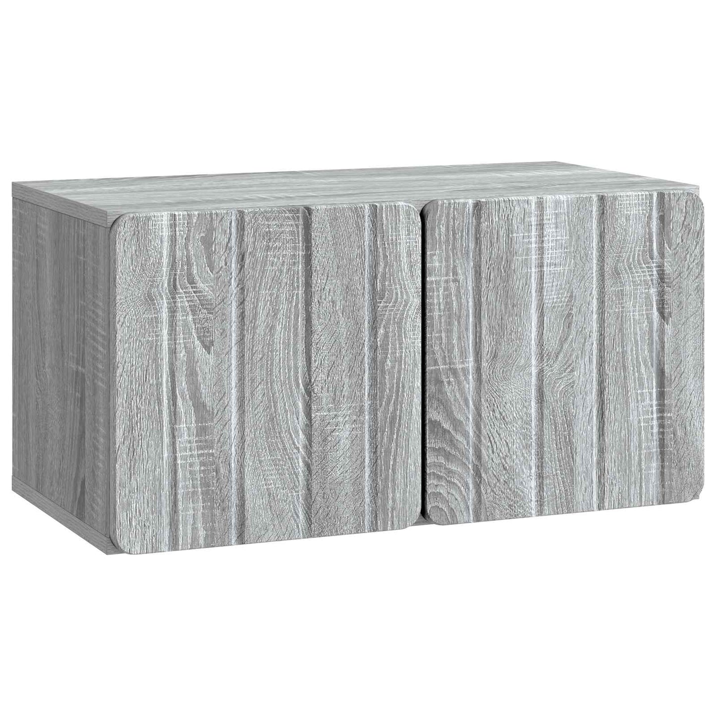 Wall-Mounted TV Cabinet Grey Sonoma 59.5 x 31 x 30 cm