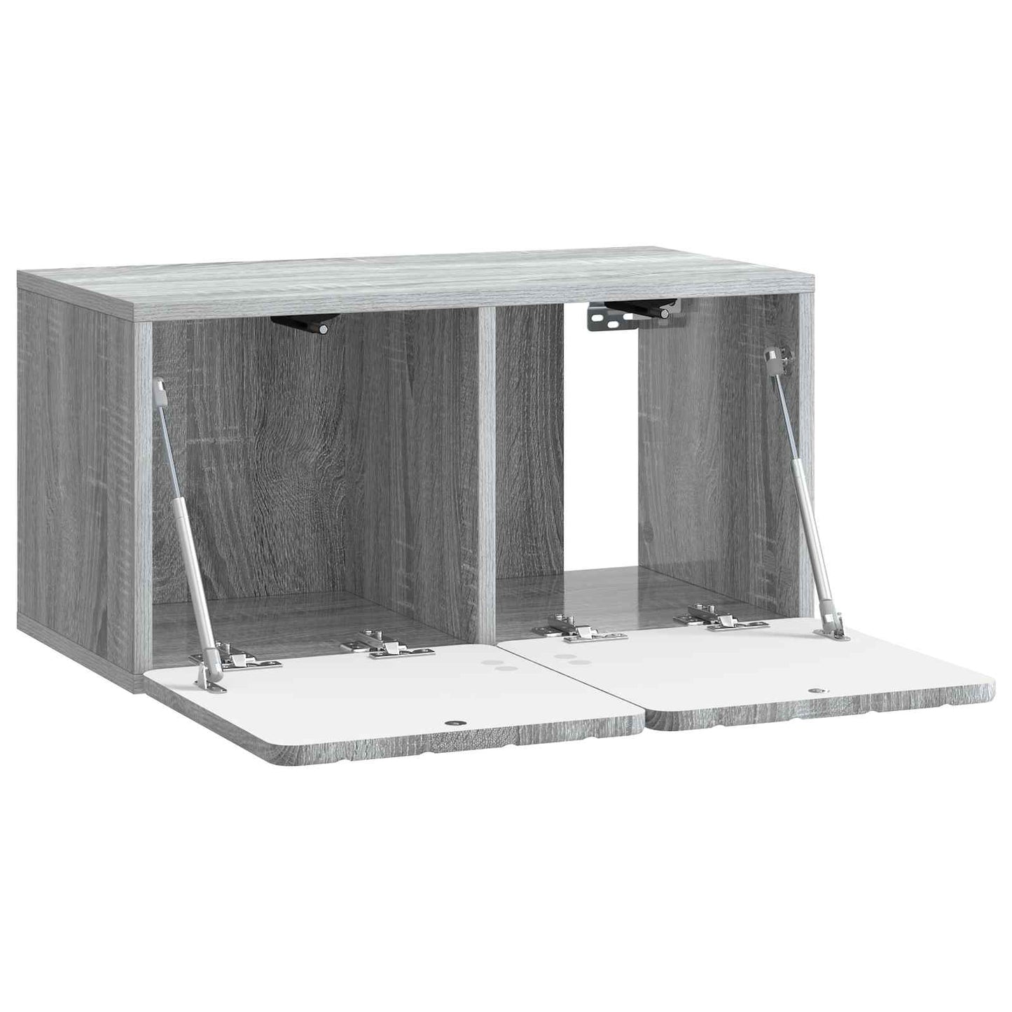 Wall-Mounted TV Cabinet Grey Sonoma 59.5 x 31 x 30 cm