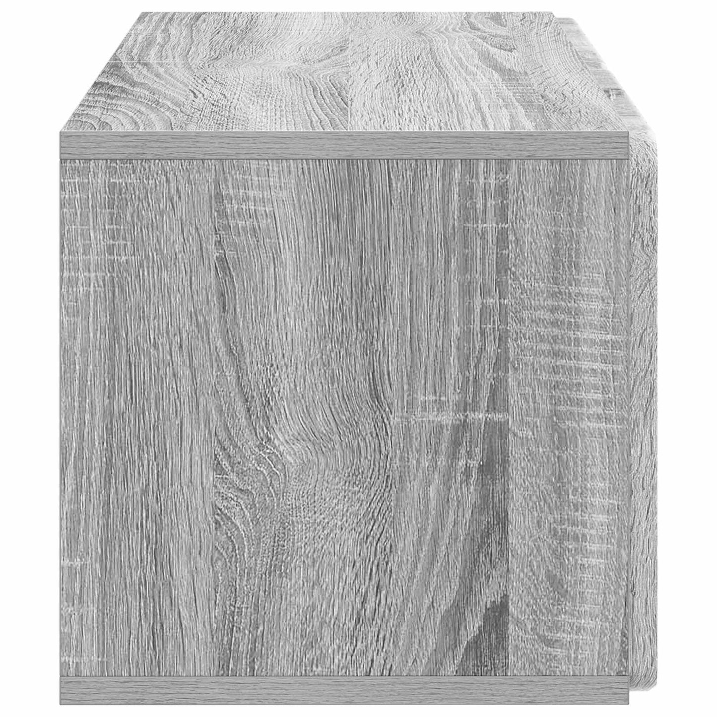 Wall-Mounted TV Cabinet Grey Sonoma 59.5 x 31 x 30 cm