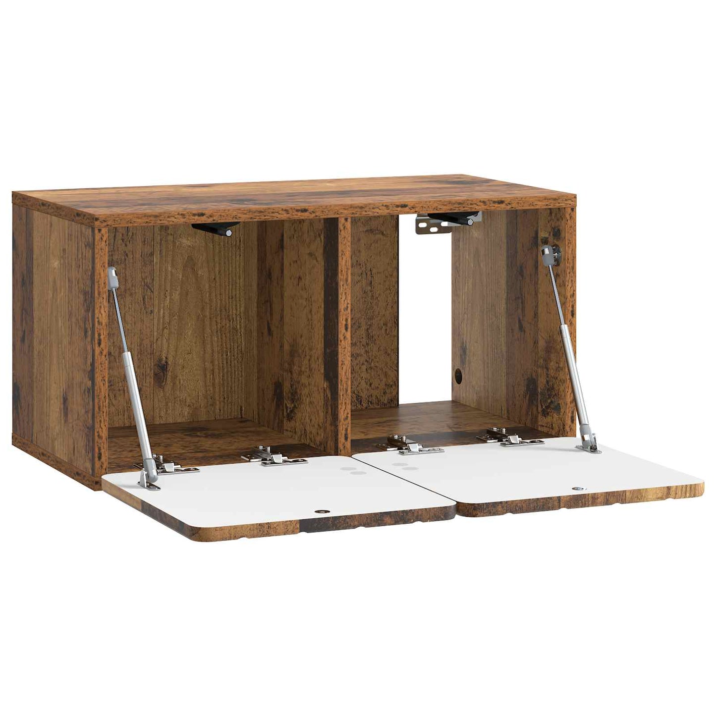 Wall-Mounted TV Cabinet Wall-mounted Old Wood 59.5 x 31 x 30 cm