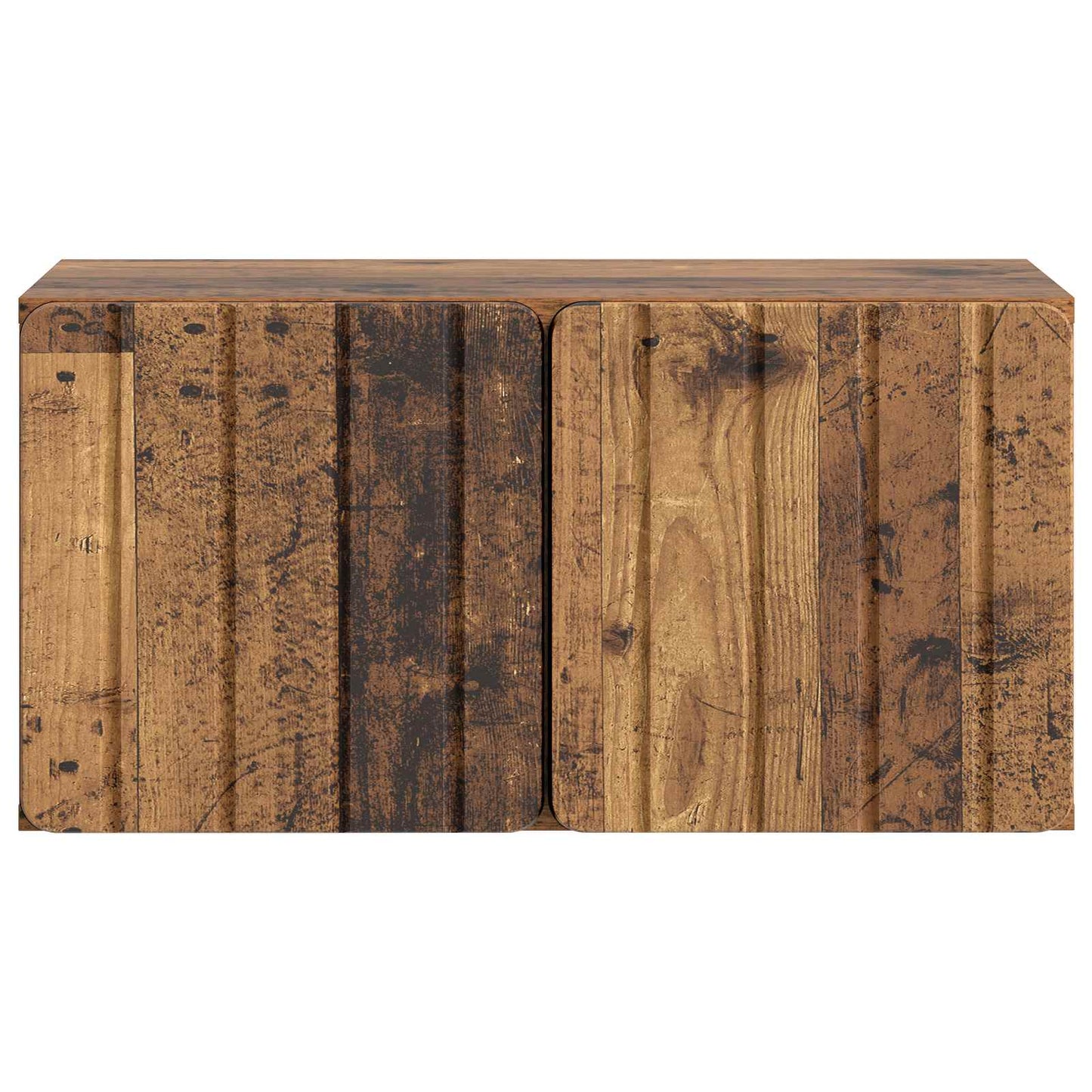 Wall-Mounted TV Cabinet Wall-mounted Old Wood 59.5 x 31 x 30 cm