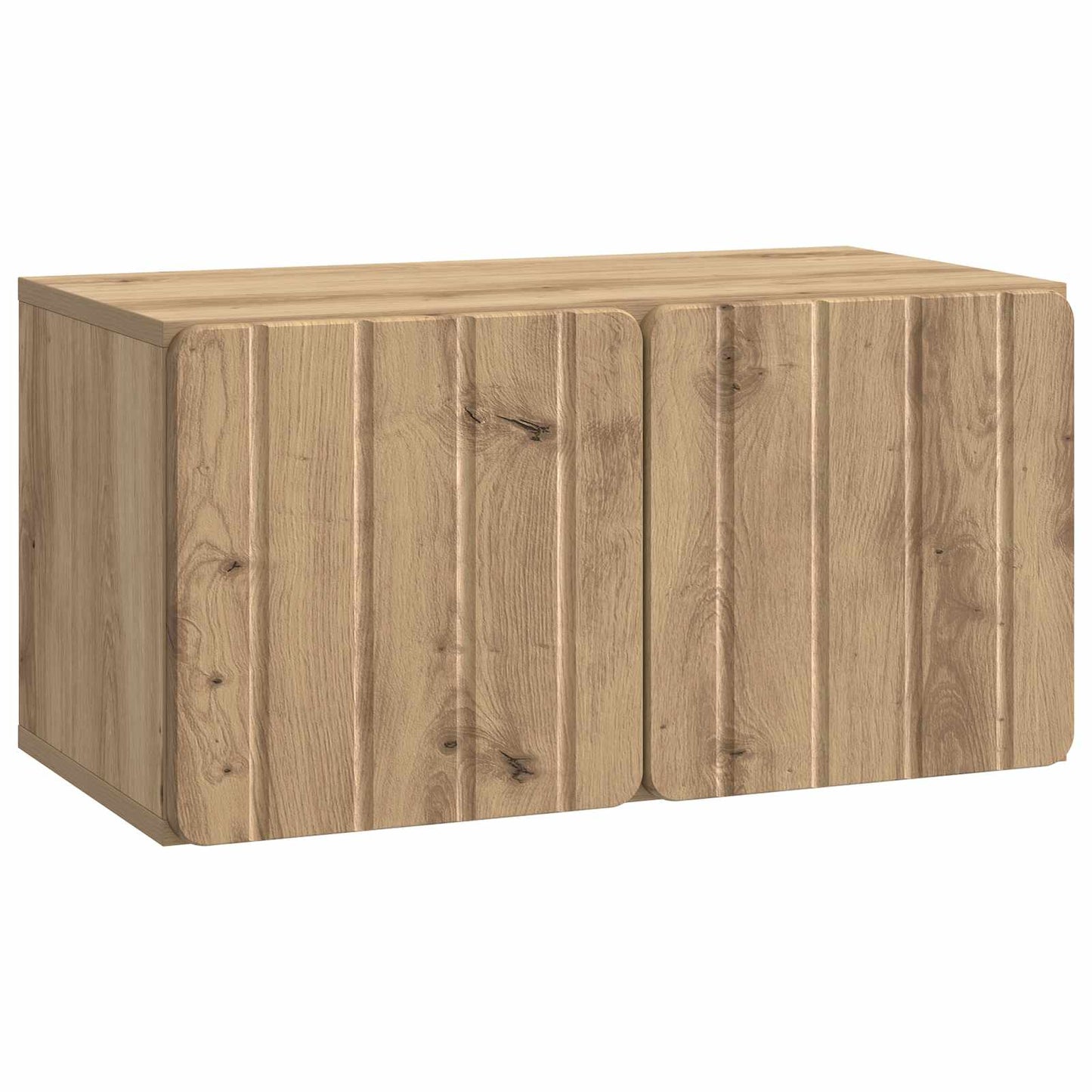 Wall-Mounted TV Cabinet Artisan Oak 59.5 x 31 x 30 cm