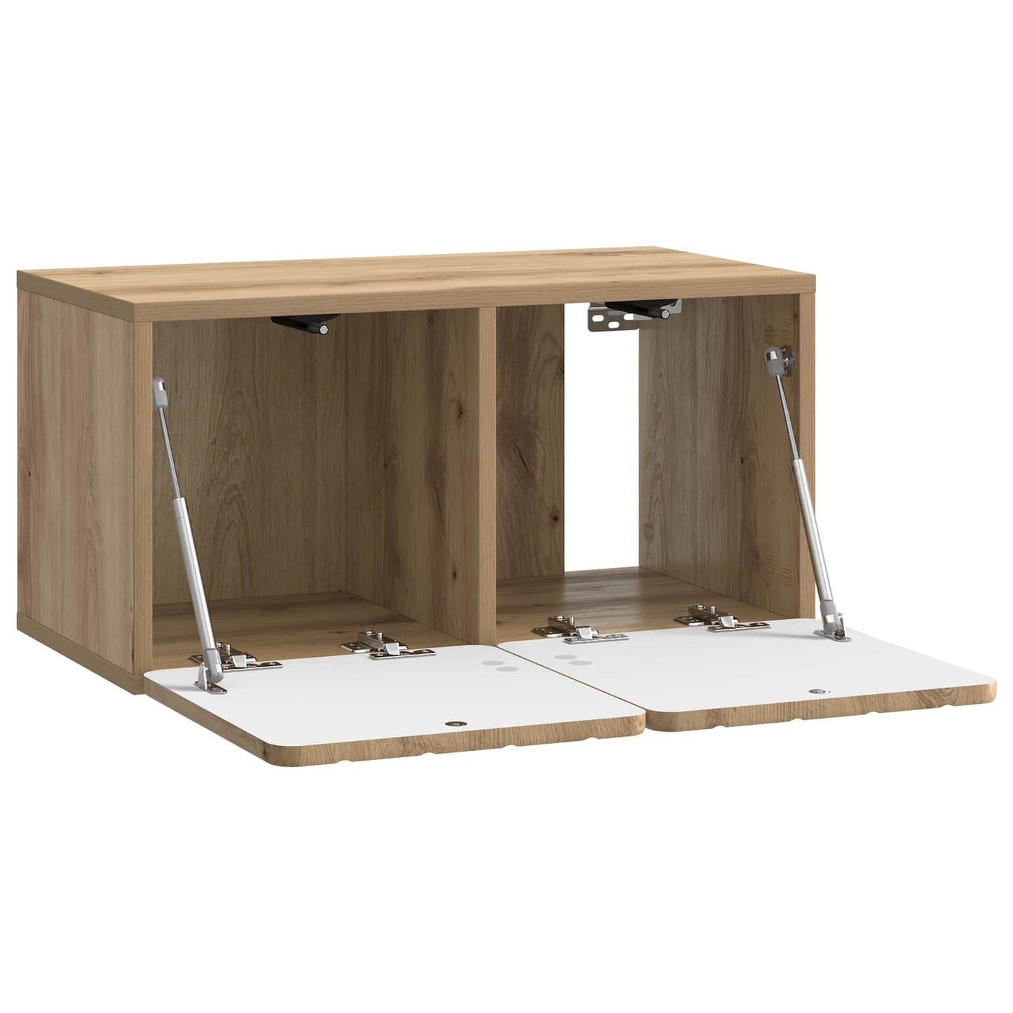 Wall-Mounted TV Cabinet 59.5 x 31 x 30 cm Artisan Oak