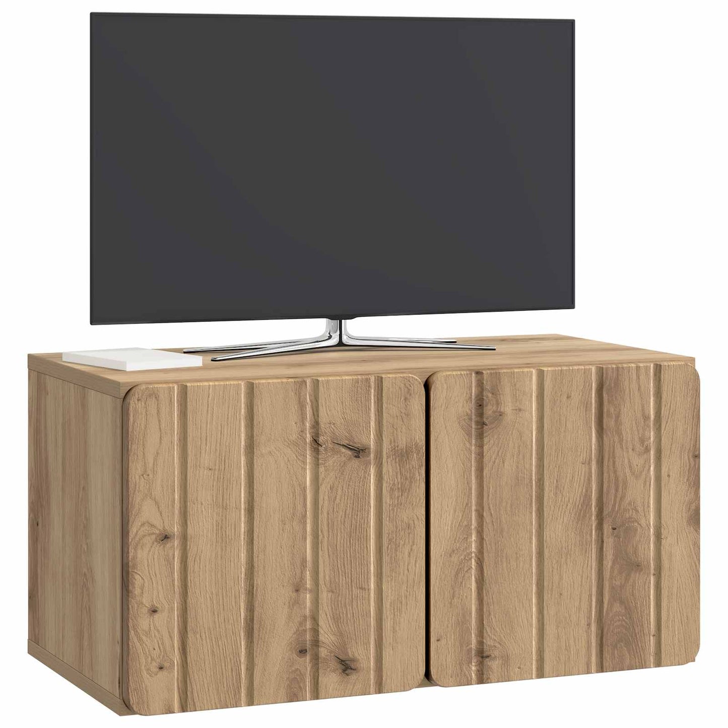 Wall-Mounted TV Cabinet 59.5 x 31 x 30 cm Artisan Oak