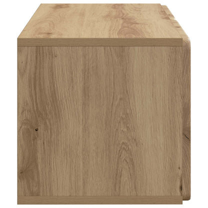 Wall-Mounted TV Cabinet 59.5 x 31 x 30 cm Artisan Oak