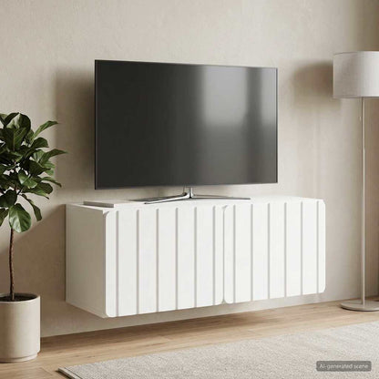 Wall-Mounted TV Cabinet White 78.5 x 31 x 30 cm Engineered Wood
