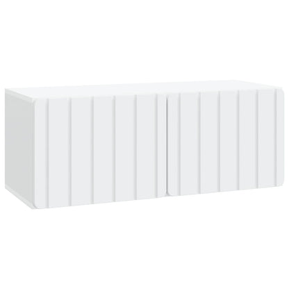 Wall-Mounted TV Cabinet White 78.5 x 31 x 30 cm Engineered Wood