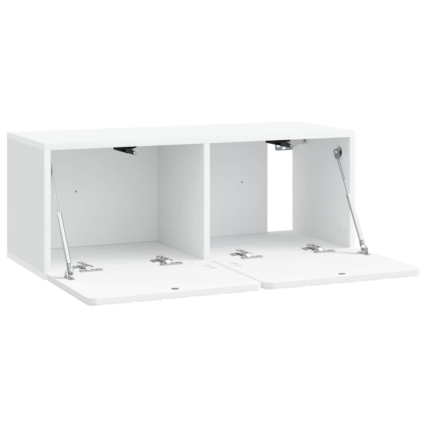 Wall-Mounted TV Cabinet White 78.5 x 31 x 30 cm Engineered Wood