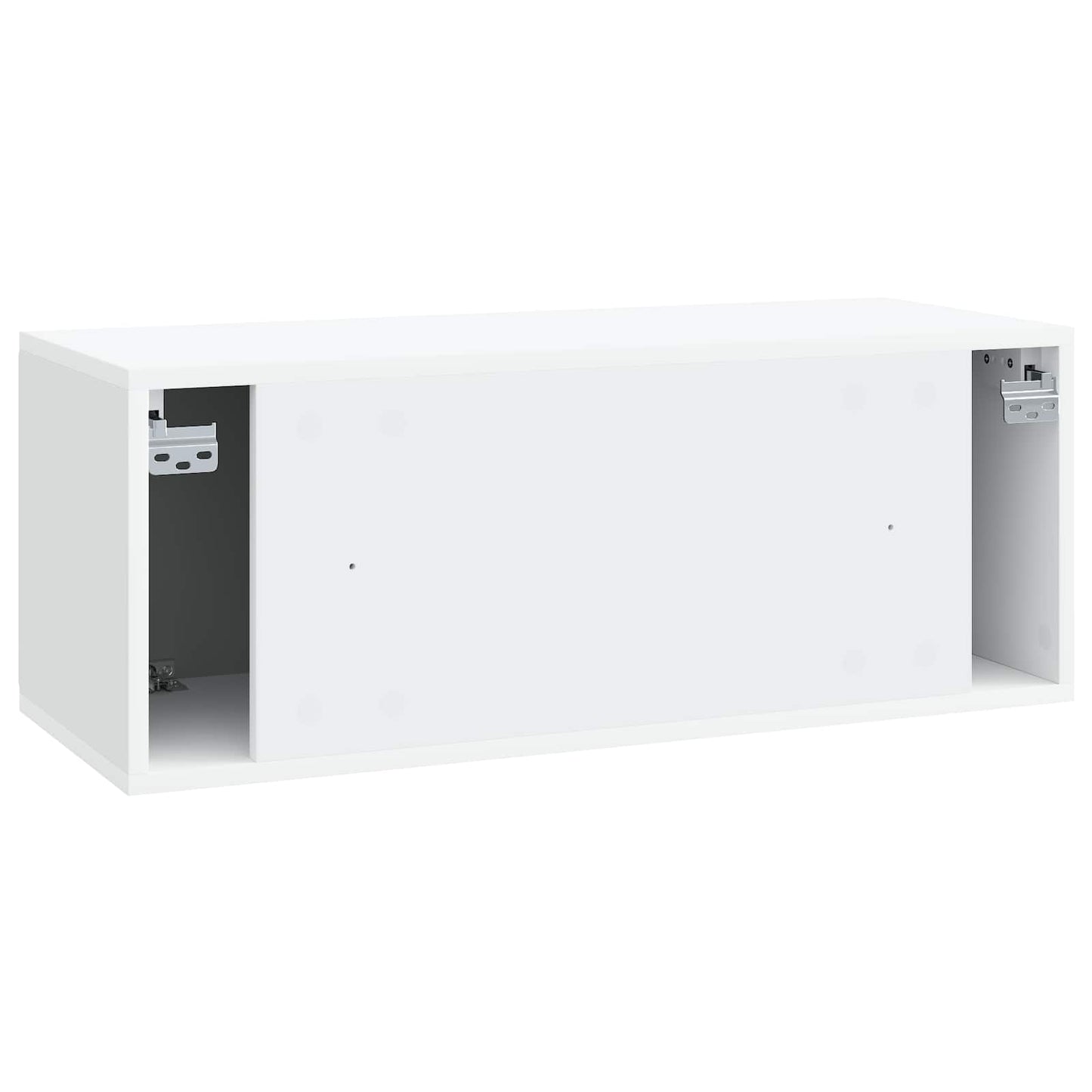 Wall-Mounted TV Cabinet White 78.5 x 31 x 30 cm Engineered Wood