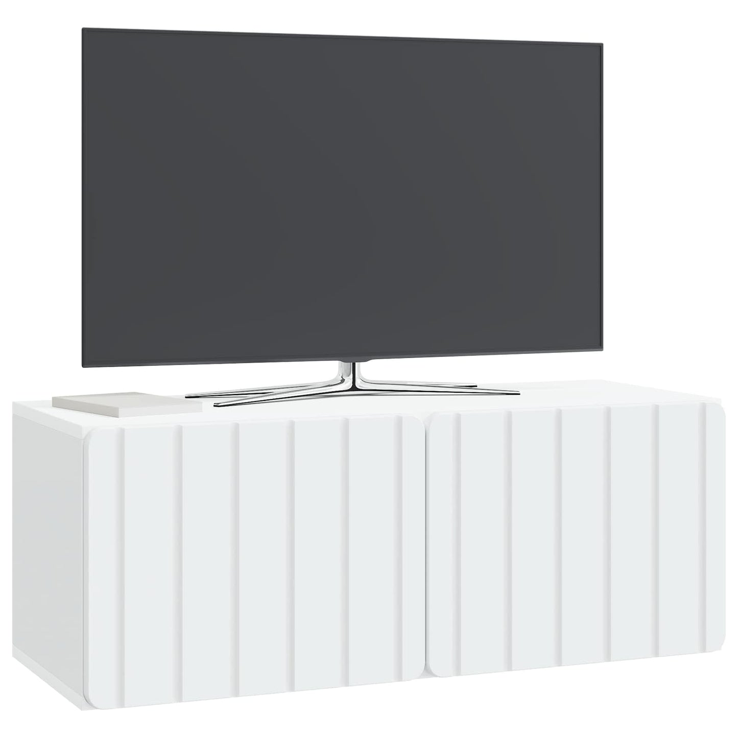 Wall-Mounted TV Cabinet White 78.5 x 31 x 30 cm Engineered Wood
