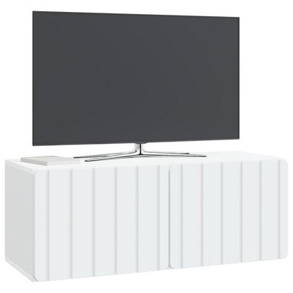 Wall-Mounted TV Cabinet White 78.5 x 31 x 30 cm Engineered Wood
