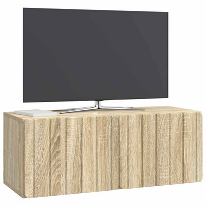 Wall-Mounted TV Cabinet Sonoma Oak 78.5 x 31 x 30 cm