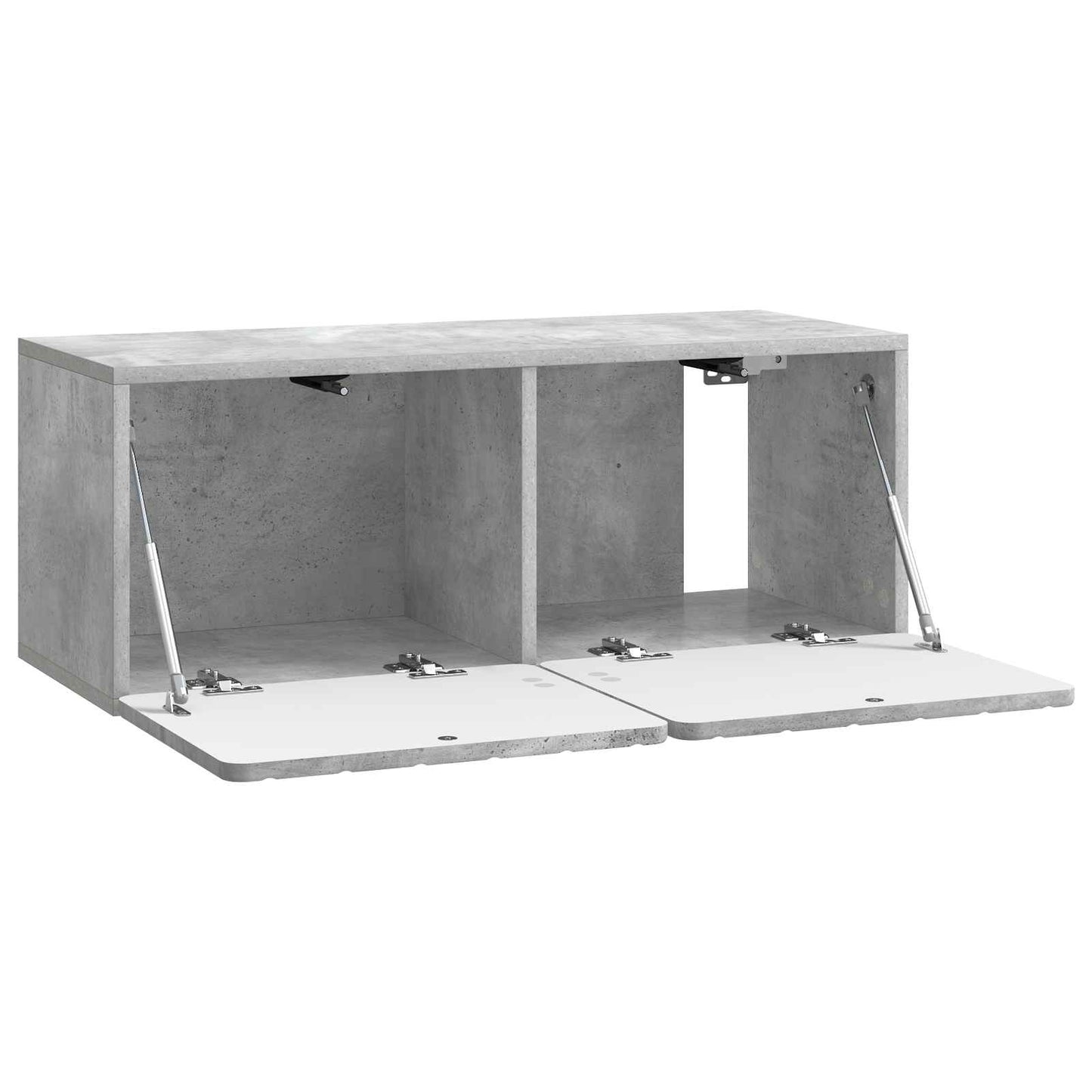 Wall-Mounted TV Cabinet 78.5 x 31 x 30 cm Concrete Grey