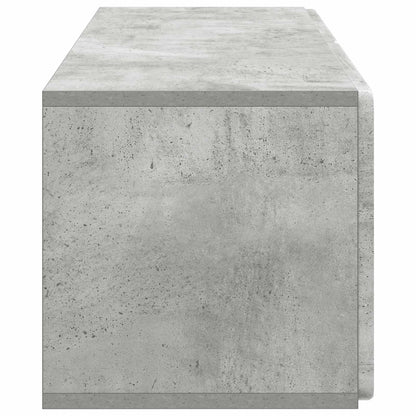 Wall-Mounted TV Cabinet 78.5 x 31 x 30 cm Concrete Grey