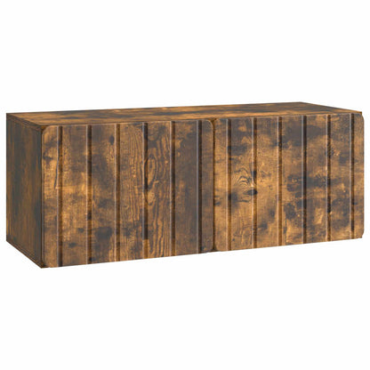Wall-Mounted TV Cabinet Smoked Oak 78.5 x 31 x 30 cm