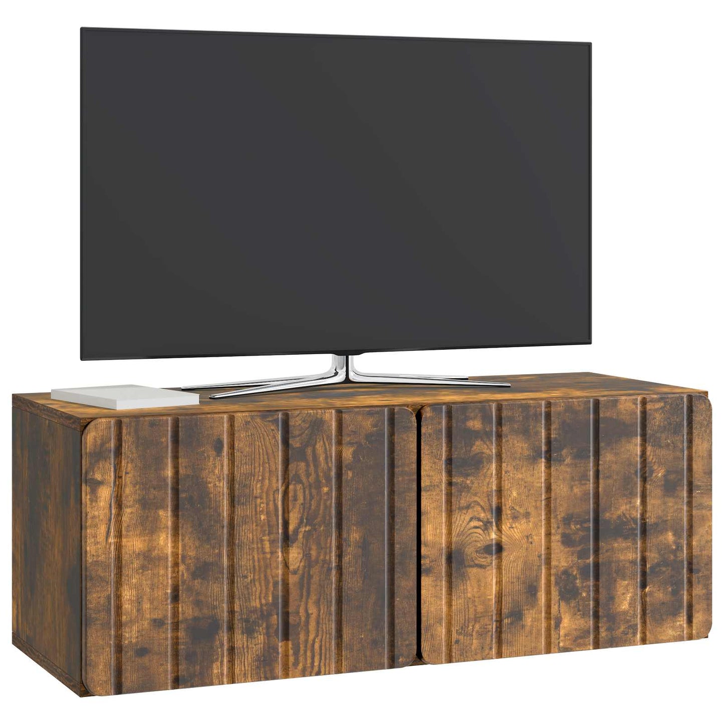 Wall-Mounted TV Cabinet Smoked Oak 78.5 x 31 x 30 cm