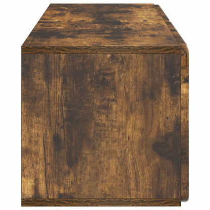 Wall-Mounted TV Cabinet Smoked Oak 78.5 x 31 x 30 cm