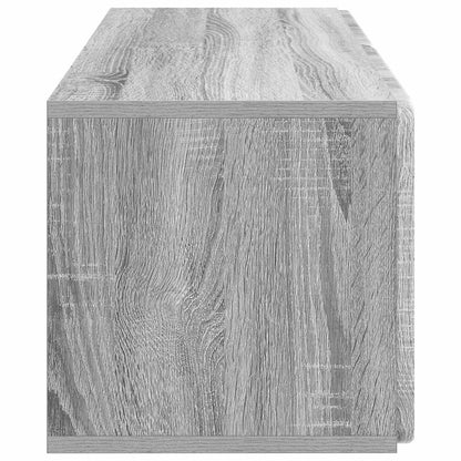 Wall-Mounted TV Cabinet Grey Sonoma 78.5 x 31 x 30 cm
