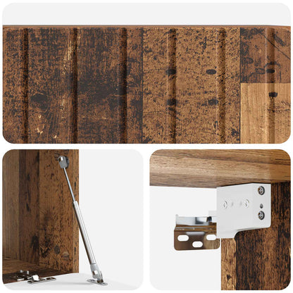 Wall-Mounted TV Cabinet Wall-mounted Old Wood 78.5 x 31 x 30 cm