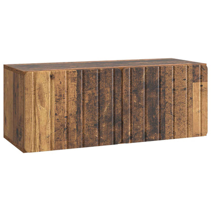 Wall-Mounted TV Cabinet Wall-mounted Old Wood 78.5 x 31 x 30 cm