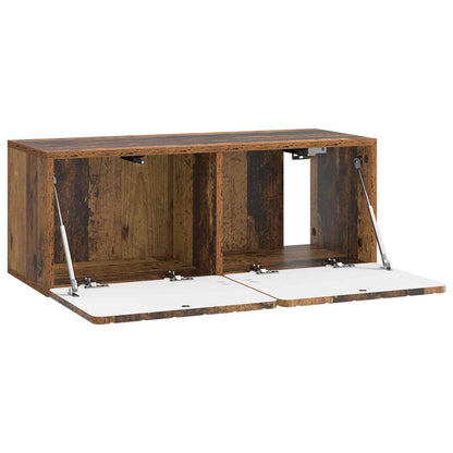 Wall-Mounted TV Cabinet Wall-mounted Old Wood 78.5 x 31 x 30 cm