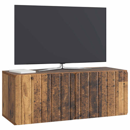 Wall-Mounted TV Cabinet 78.5 x 31 x 30 cm Old Wood