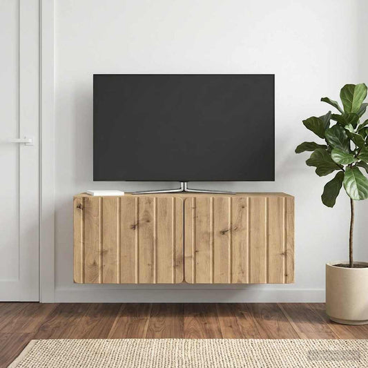 Wall-Mounted TV Cabinet Artisan Oak 78.5 x 31 x 30 cm