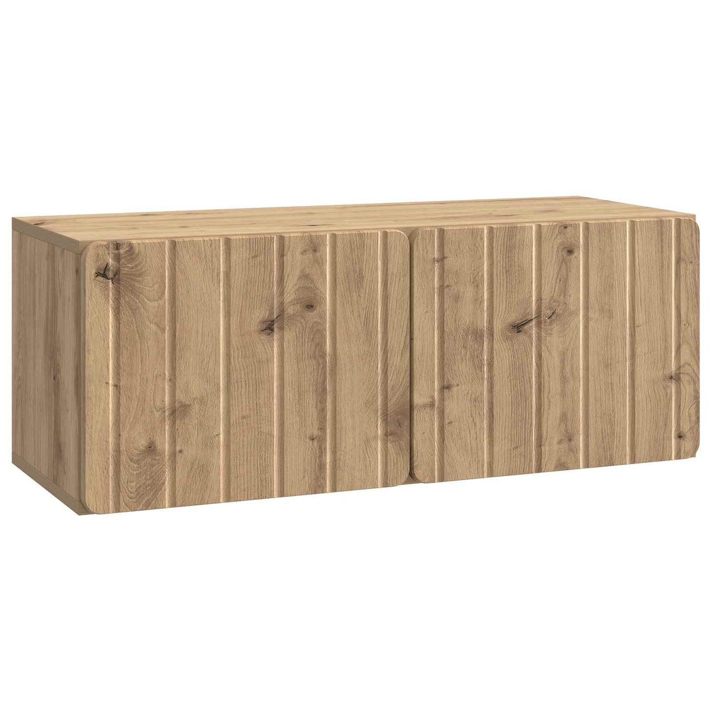 Wall-Mounted TV Cabinet 78.5 x 31 x 30 cm Artisan Oak