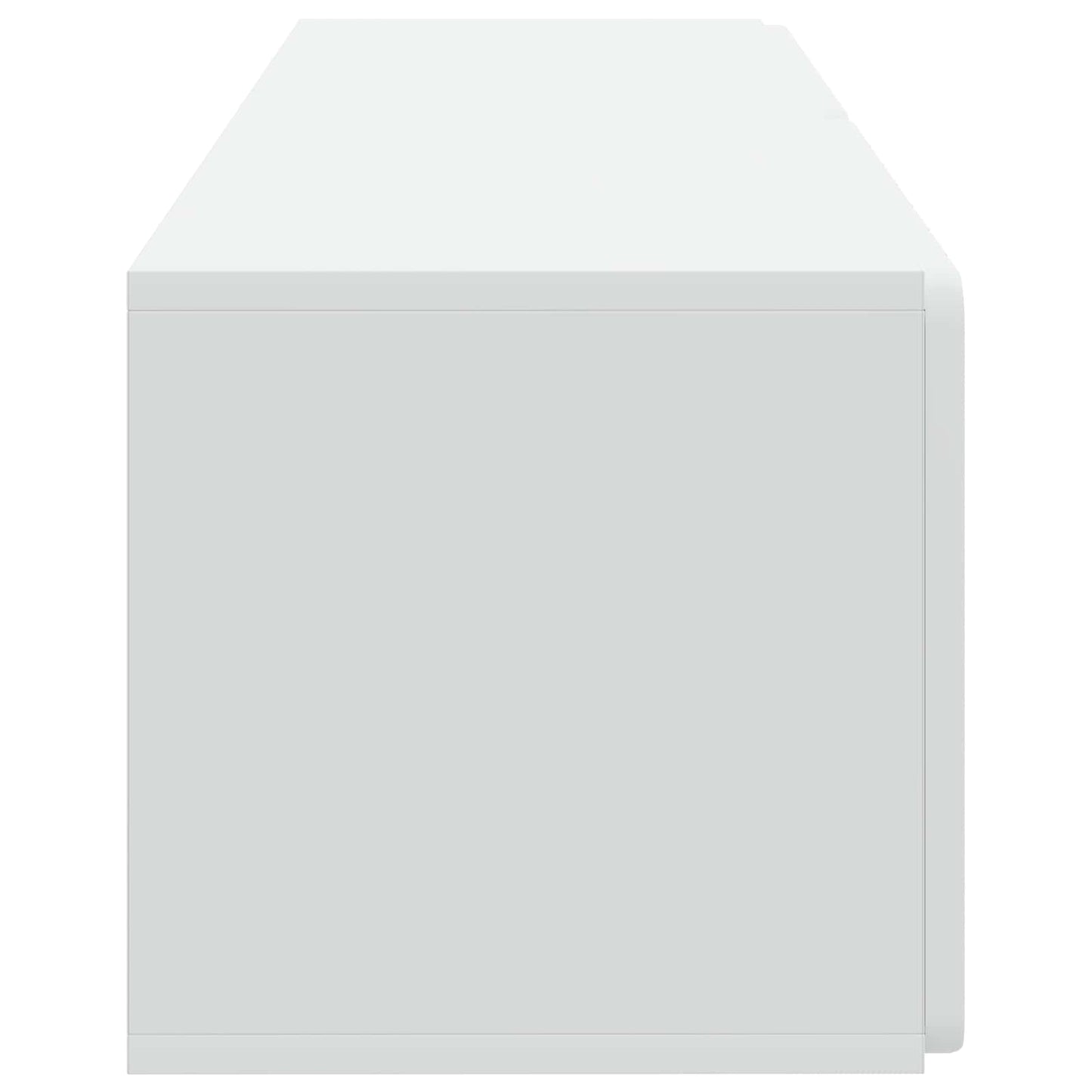 Wall-Mounted TV Cabinet White 98 x 31 x 30 cm Engineered Wood
