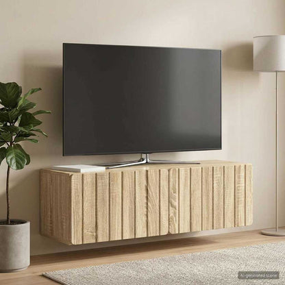 Wall-Mounted TV Cabinet 98 x 31 x 30 cm Sonoma Oak
