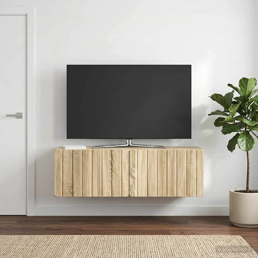 Wall-Mounted TV Cabinet Wall-mounted Sonoma Oak 98 x 31 x 30 cm
