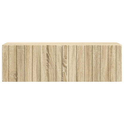 Wall-Mounted TV Cabinet Wall-mounted Sonoma Oak 98 x 31 x 30 cm
