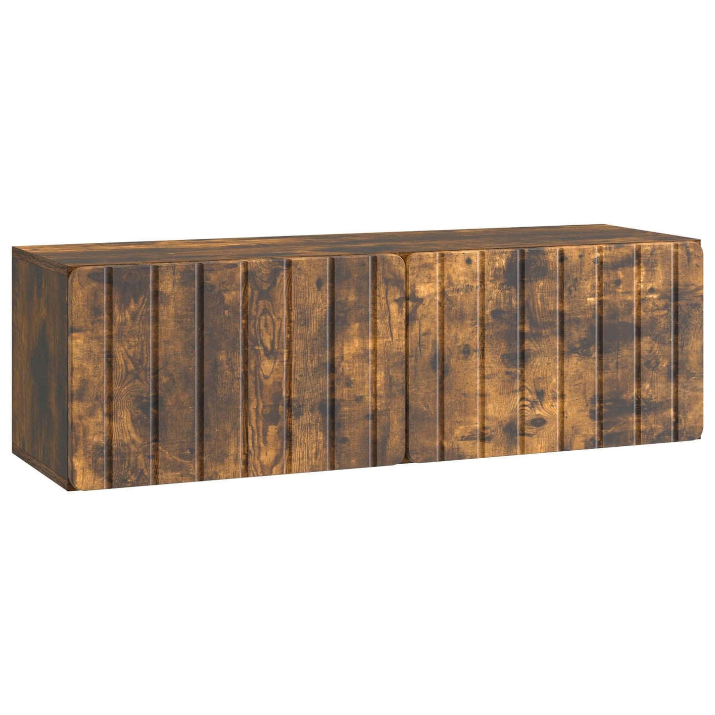 Wall-Mounted TV Cabinet Wall-mounted Smoked Oak 98 x 31 x 30 cm