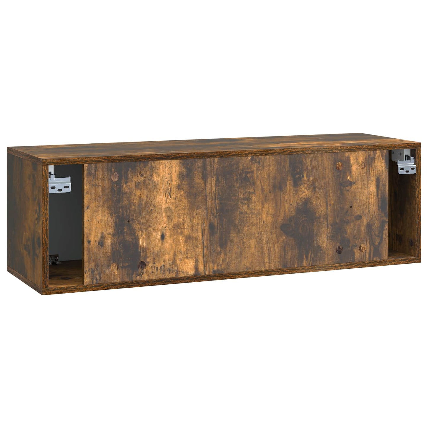 Wall-Mounted TV Cabinet Wall-mounted Smoked Oak 98 x 31 x 30 cm