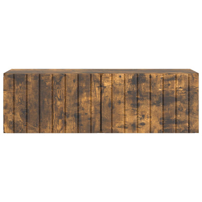 Wall-Mounted TV Cabinet Wall-mounted Smoked Oak 98 x 31 x 30 cm