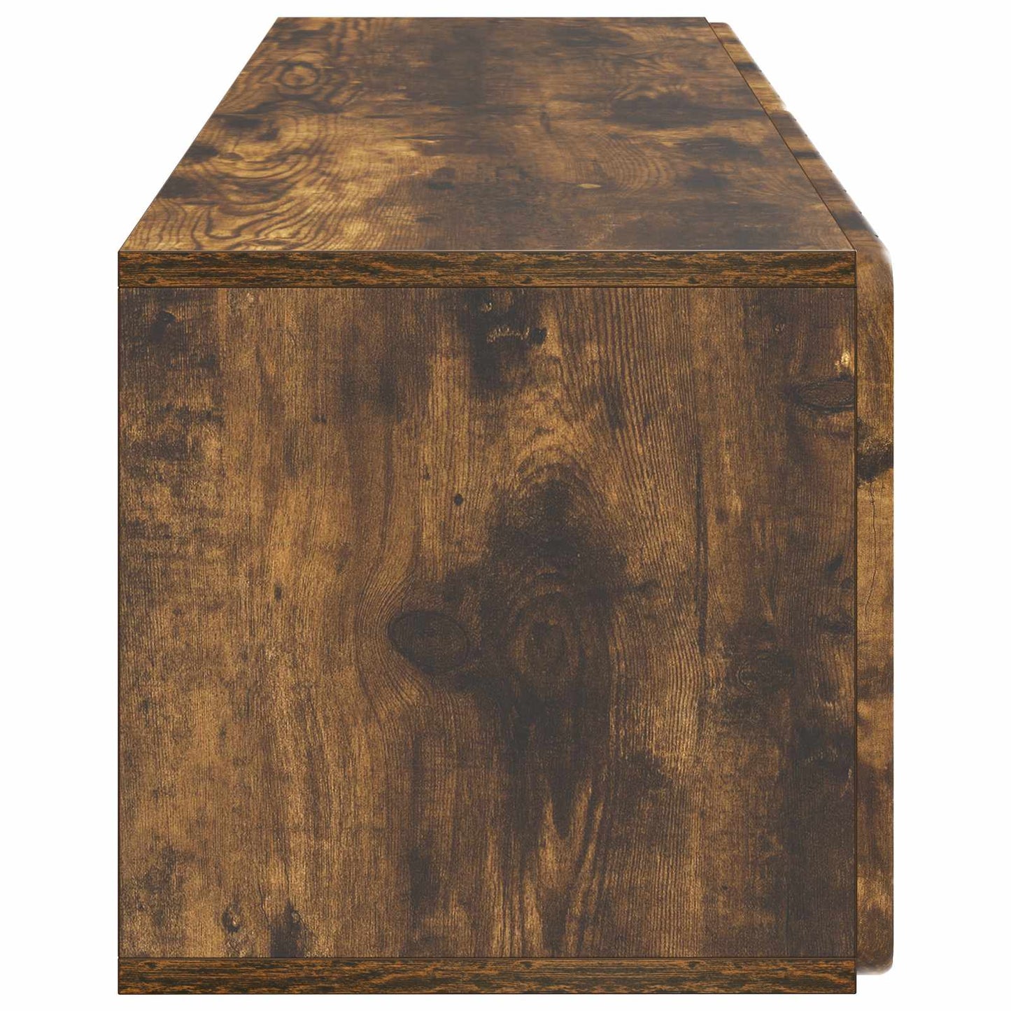Wall-Mounted TV Cabinet Wall-mounted Smoked Oak 98 x 31 x 30 cm