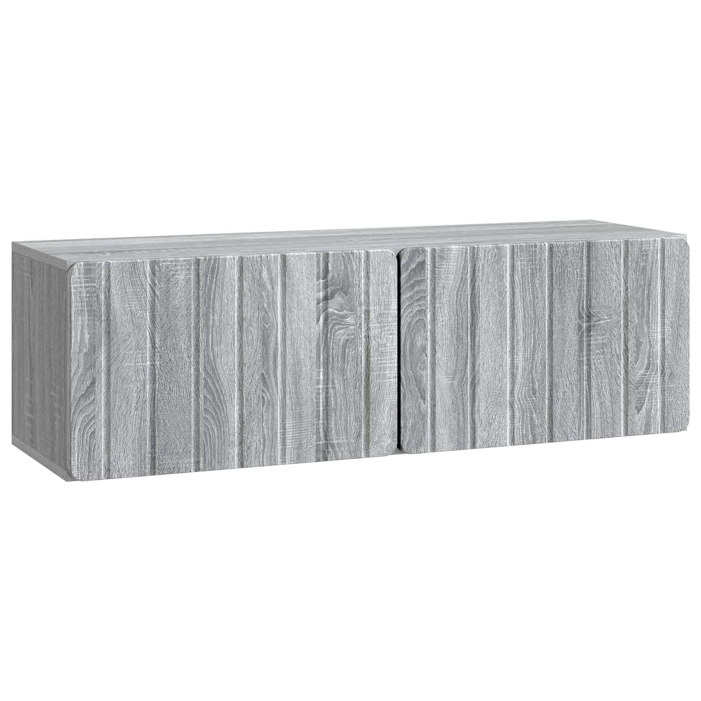 Wall-Mounted TV Cabinet Grey Sonoma 98 x 31 x 30 cm