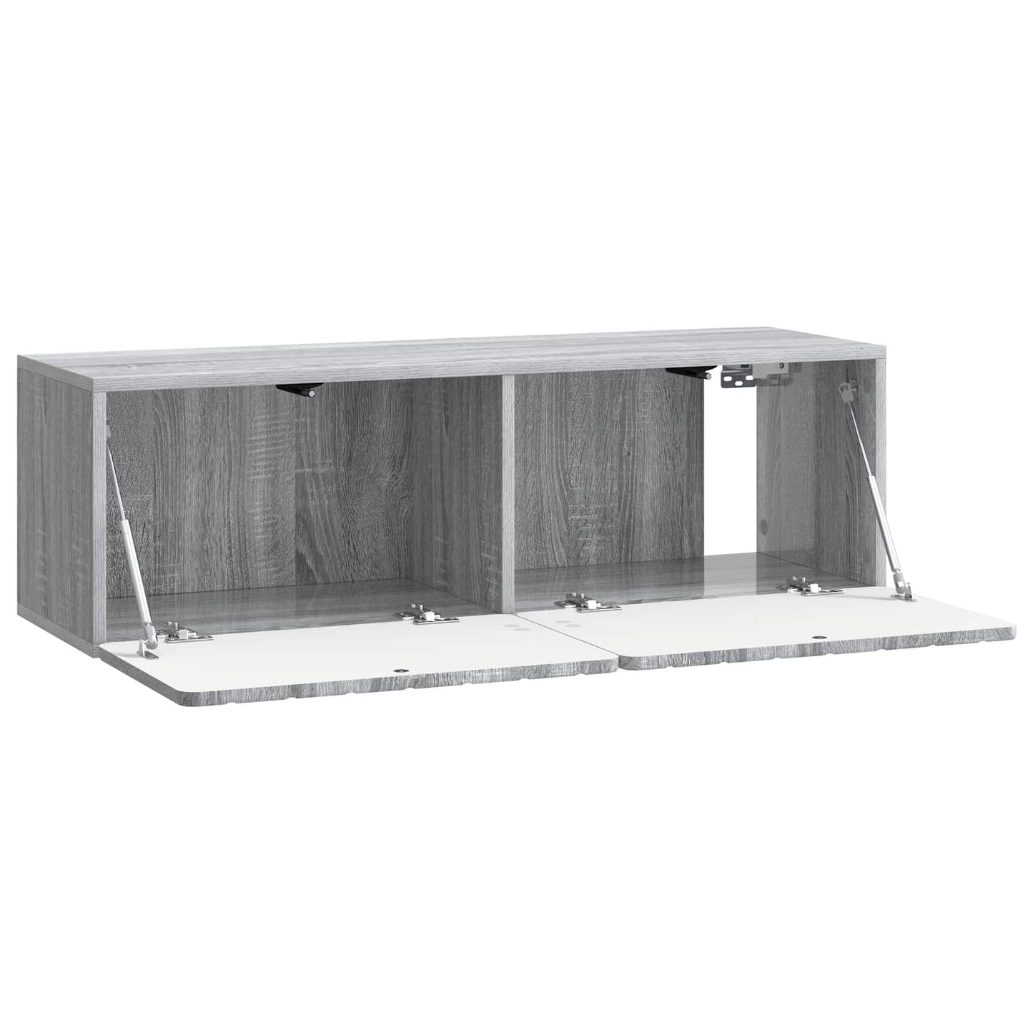 Wall-Mounted TV Cabinet Grey Sonoma 98 x 31 x 30 cm