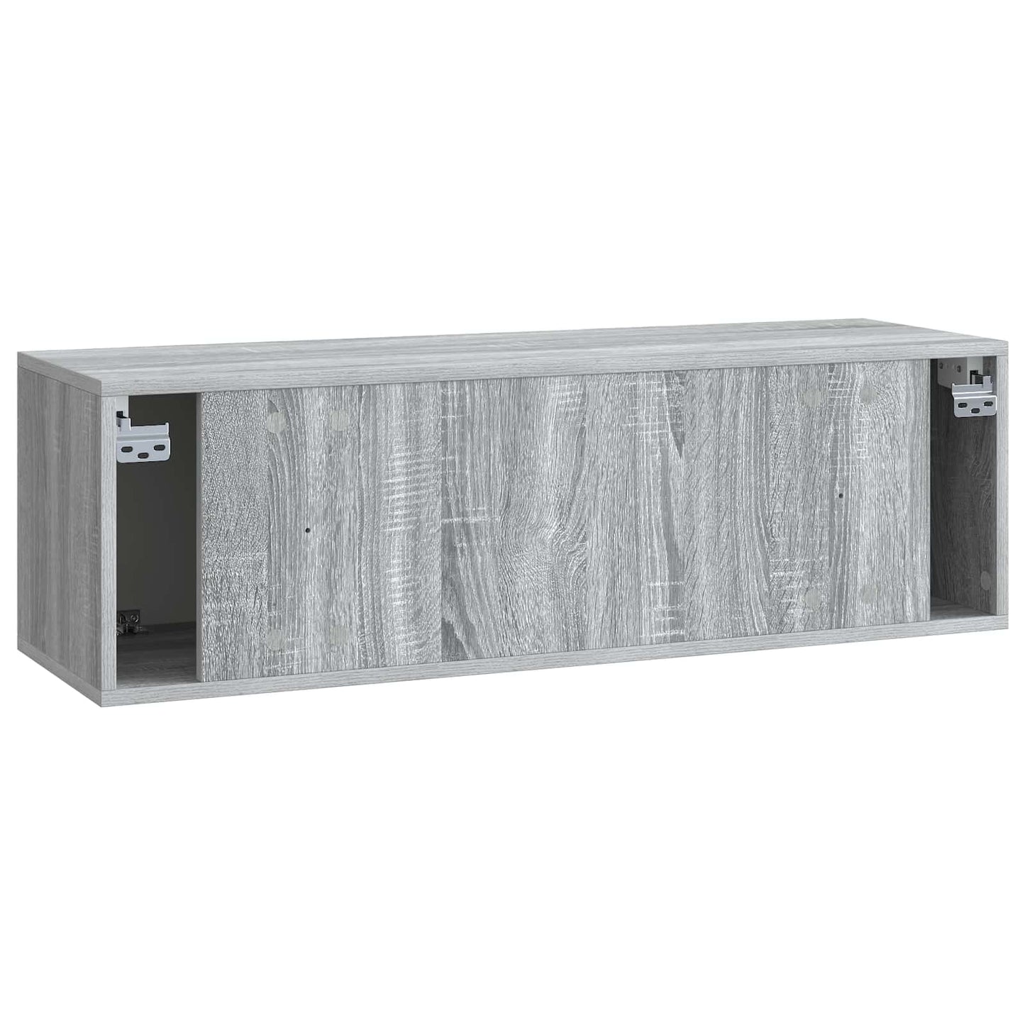 Wall-Mounted TV Cabinet Grey Sonoma 98 x 31 x 30 cm