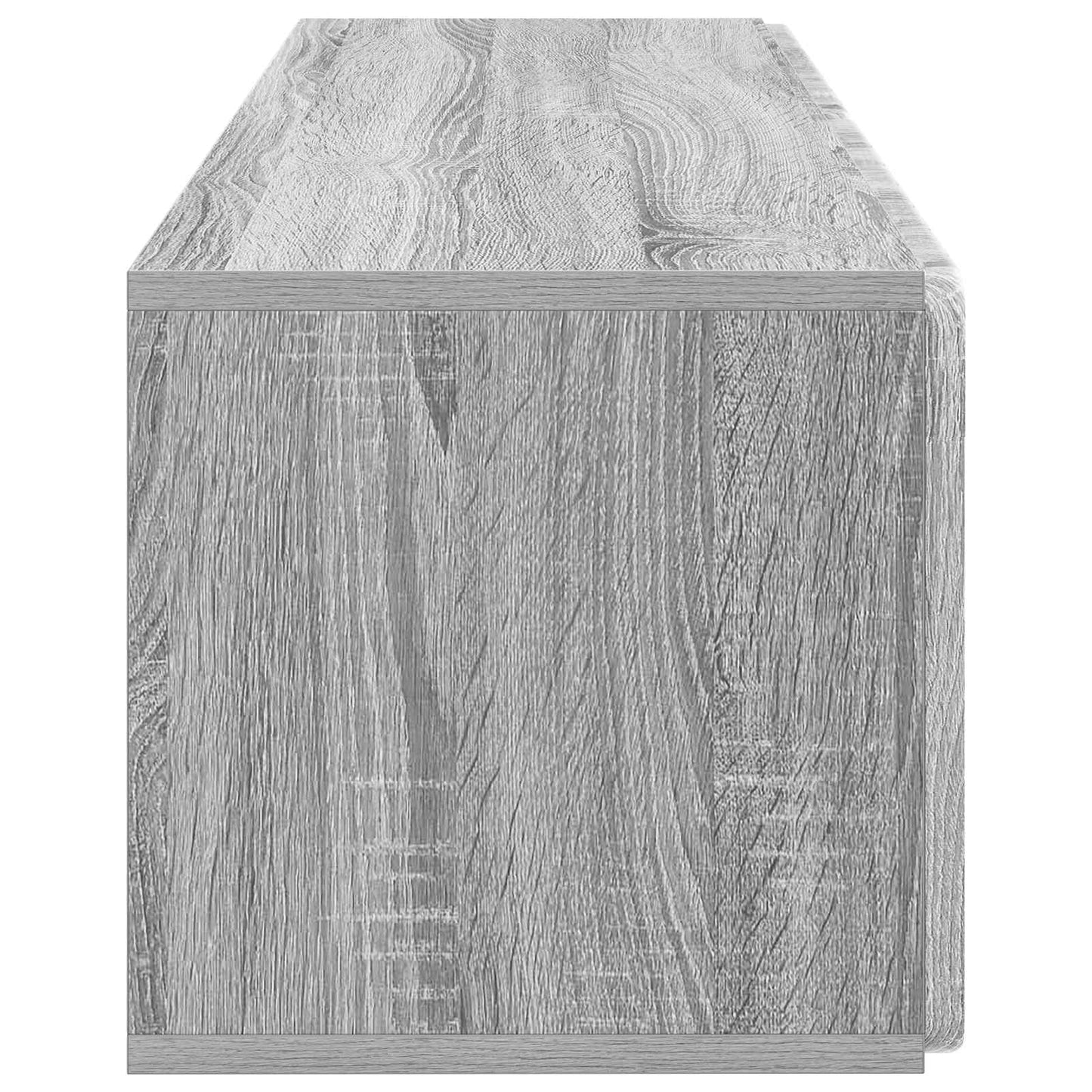 Wall-Mounted TV Cabinet Grey Sonoma 98 x 31 x 30 cm