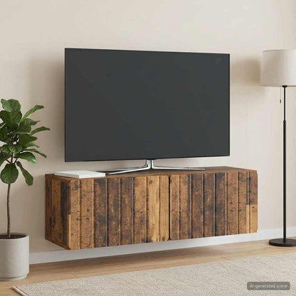 Wall-Mounted TV Cabinet 98 x 31 x 30 cm Old Wood