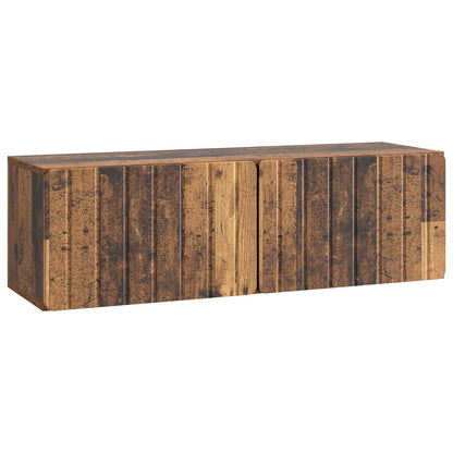 Wall-Mounted TV Cabinet Wall-mounted Old Wood 98 x 31 x 30 cm