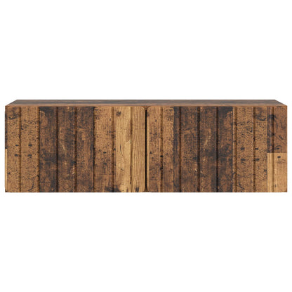 Wall-Mounted TV Cabinet Wall-mounted Old Wood 98 x 31 x 30 cm