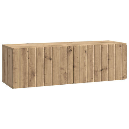 Wall-Mounted TV Cabinet Artisan Oak 98 x 31 x 30 cm