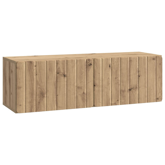 Wall-Mounted TV Cabinet Artisan Oak 98 x 31 x 30 cm