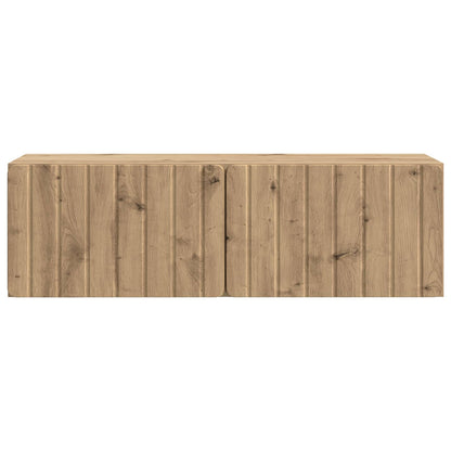 Wall-Mounted TV Cabinet Artisan Oak 98 x 31 x 30 cm