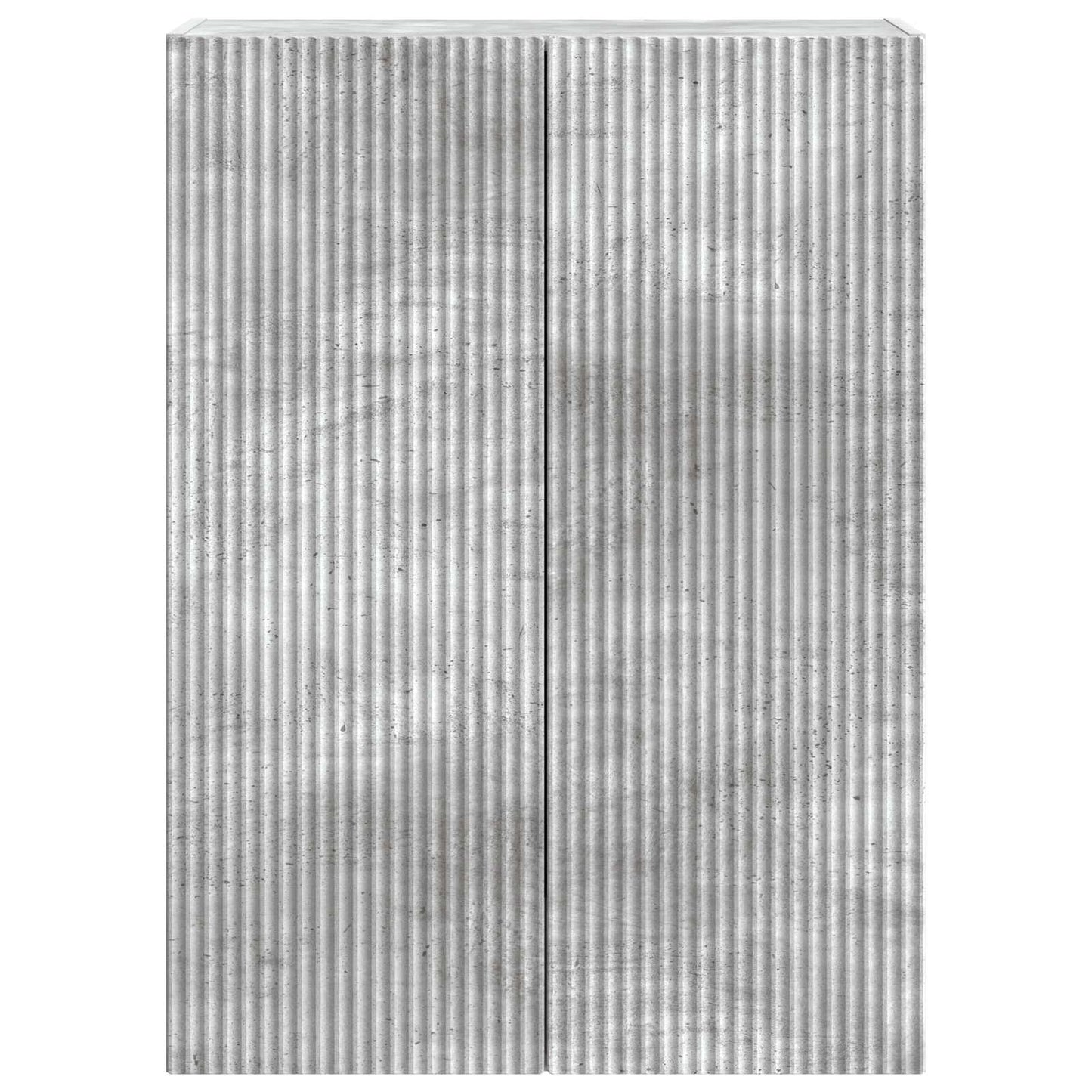 Wall-Mounted Cabinet Concrete Grey 66 x 34.5 x 90 cm
