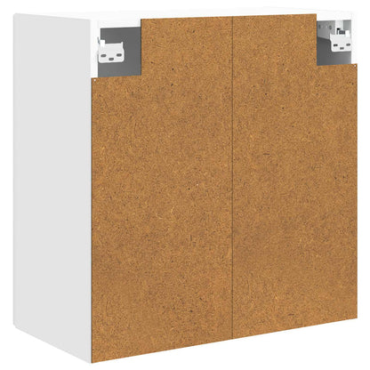Wall-Mounted Cabinet 59 x 31 x 60 cm Engineered Wood White