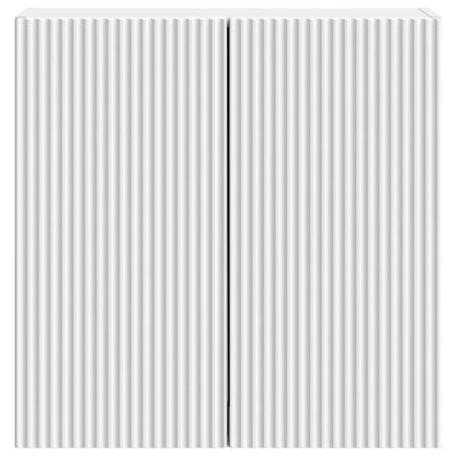 Wall-Mounted Cabinet 59 x 31 x 60 cm Engineered Wood White