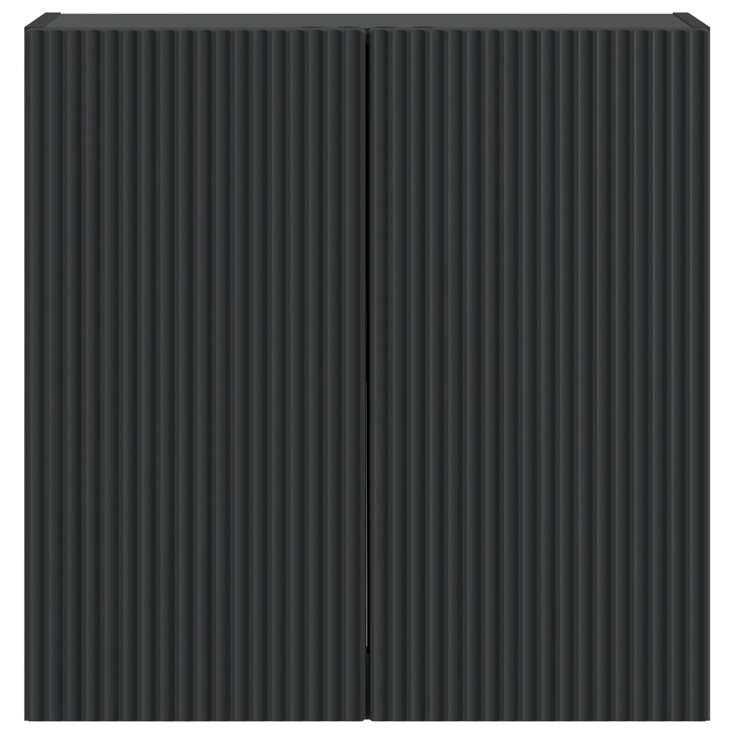 Wall-Mounted Cabinet 59 x 31 x 60 cm Engineered Wood Black